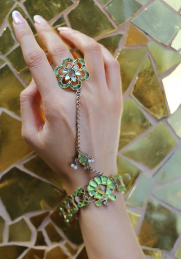 Emerald Garden Bracelet