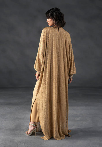 Desert Gold Ornate Kaftan