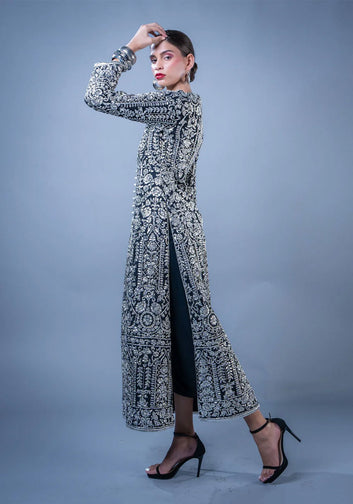 Aztec Black Coat