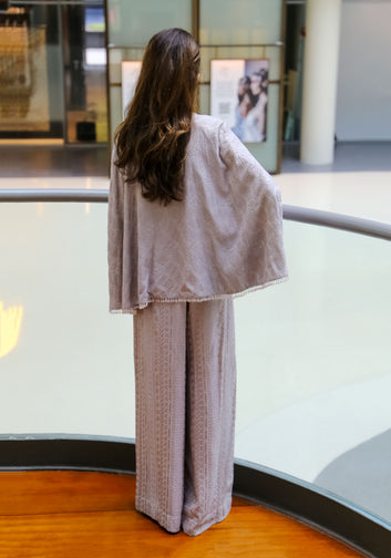 Lilac Cape Set