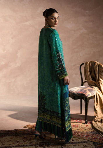 Peacock Garden Kaftan Set