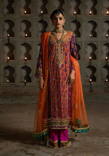 Orange Purple Formal