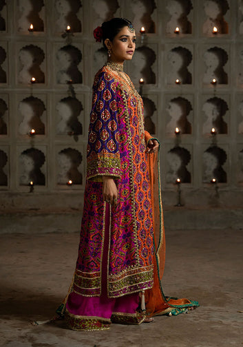 Orange Purple Formal