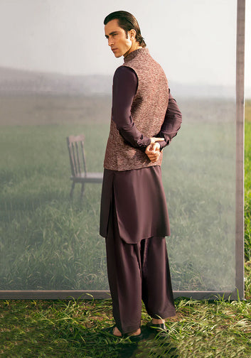Plum Kurta Shalwar