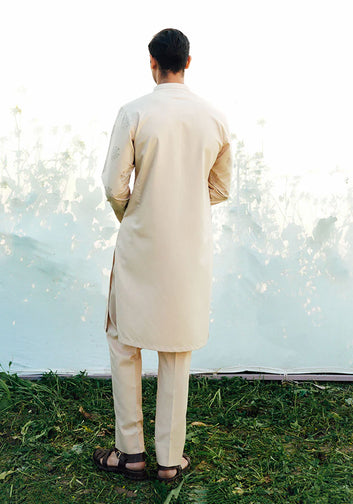 Beige Kurta Pajama