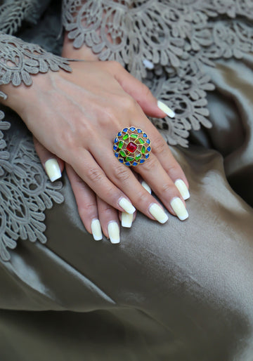 Radiance Glass Stone Ring