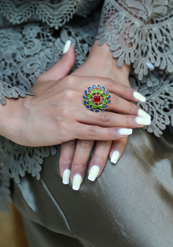Radiance Glass Stone Ring