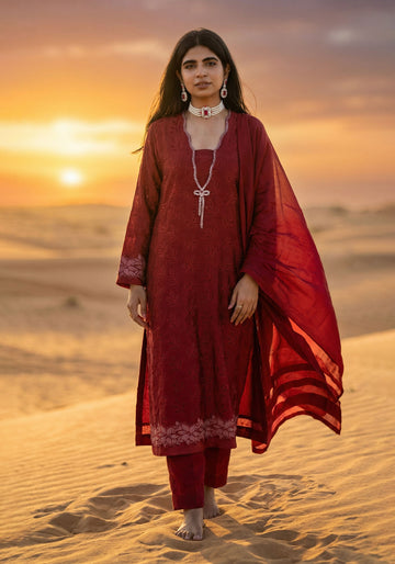 Maroon Elegance