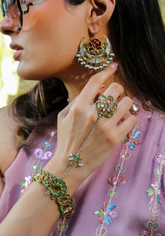Emerald Garden Bracelet