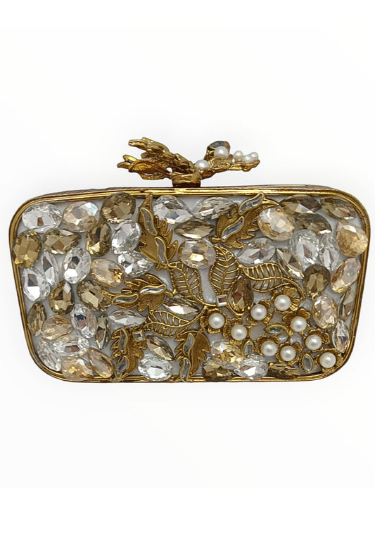 Dazzle Crystal Clutch