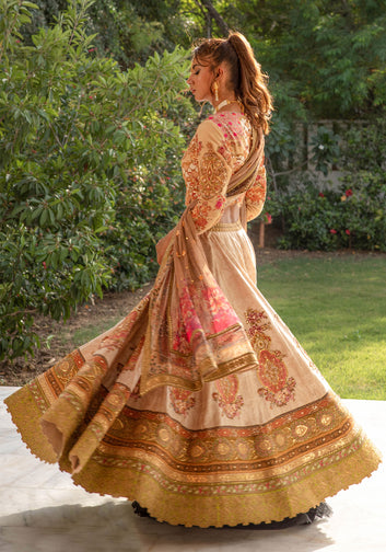 A Floral Azalea Lehnga Choli Set