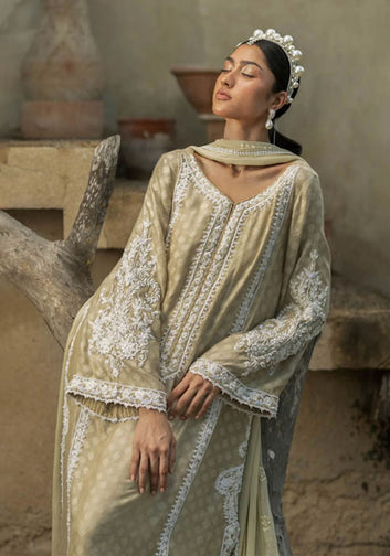 Ethereal Beige Dupatta