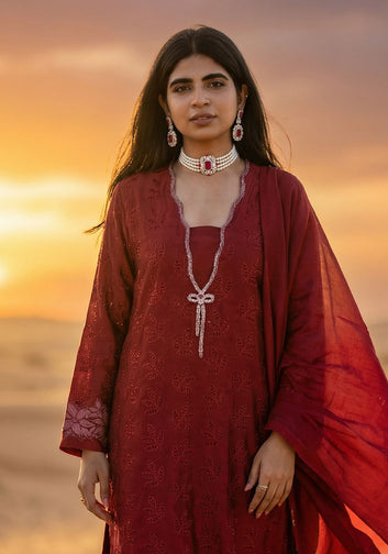 Maroon Elegance