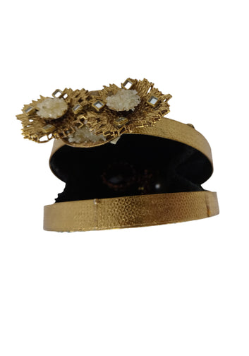 Baroque Round Clutch