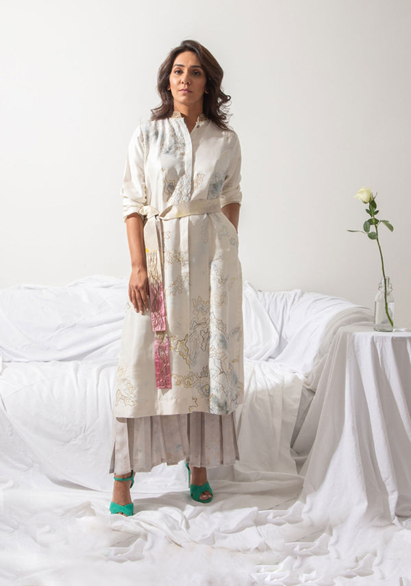 The Alchemy of Dyeing Embroidered Sherwani Jacket