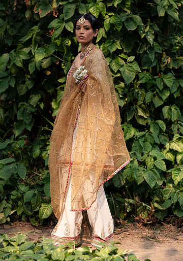 Mustard Sparkle Dupatta
