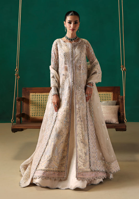 3 Piece - Embroidered & Embellished Silk–Organza