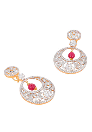 Ruby Elevated Earrings