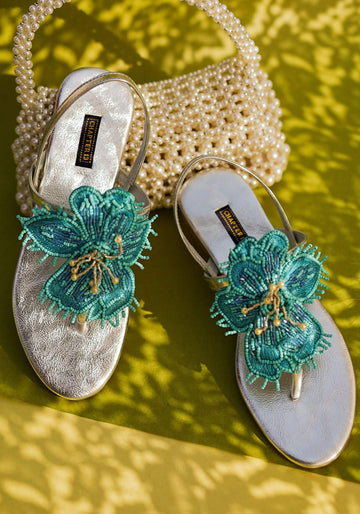 Sandals | Azure Bloom