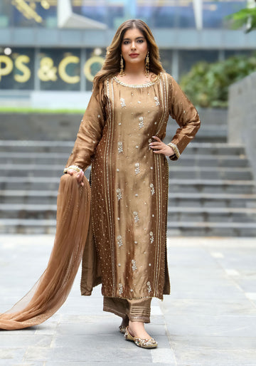 Straight-Cut Kurta Set