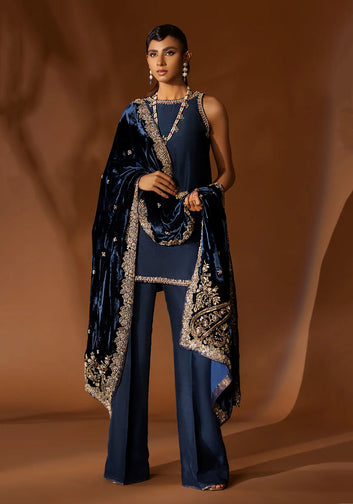 Navy Blue Short Shirt