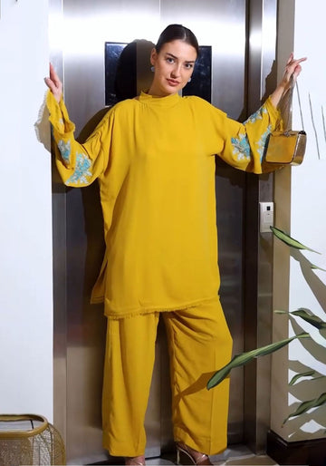 Sun-Kissed Mustard Co-ord Set