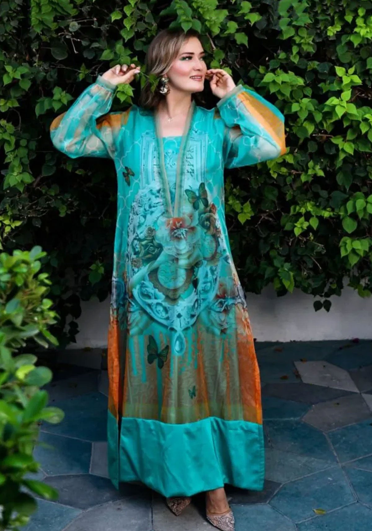 Digital Print Kaftan