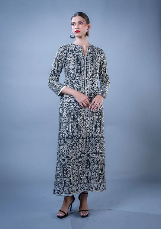 Aztec Black Coat