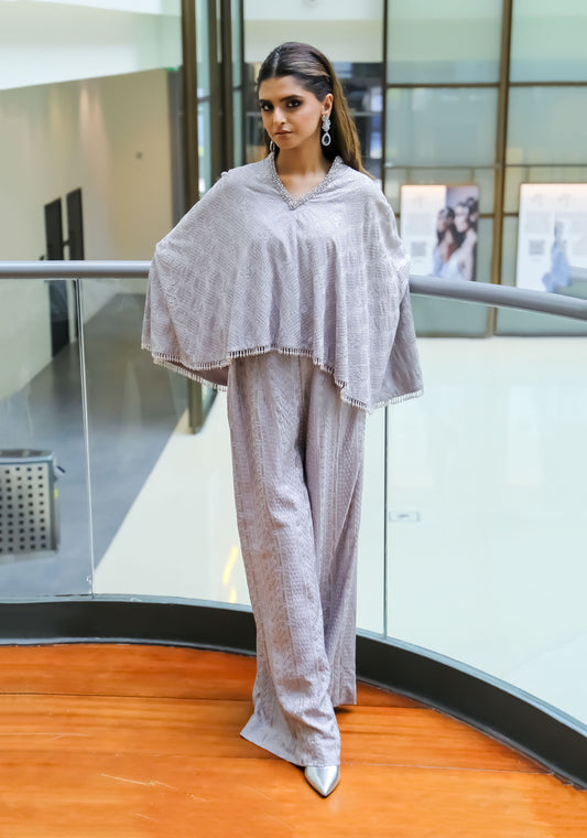 Lilac Cape Set