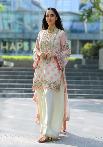 Peach Petal - 3 PIECE SUIT