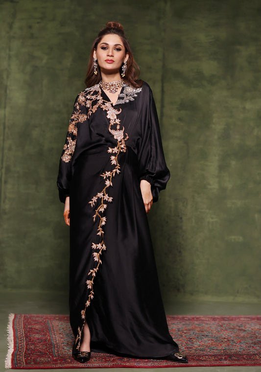 Charmeuse Kaftan Drape