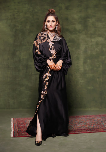 Charmeuse Kaftan Drape