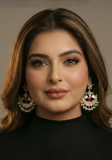 Celestial Chandbali Polki Earrings