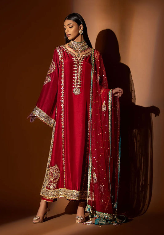 Maroon Dupatta