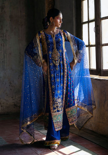 Royal Blue Dupatta