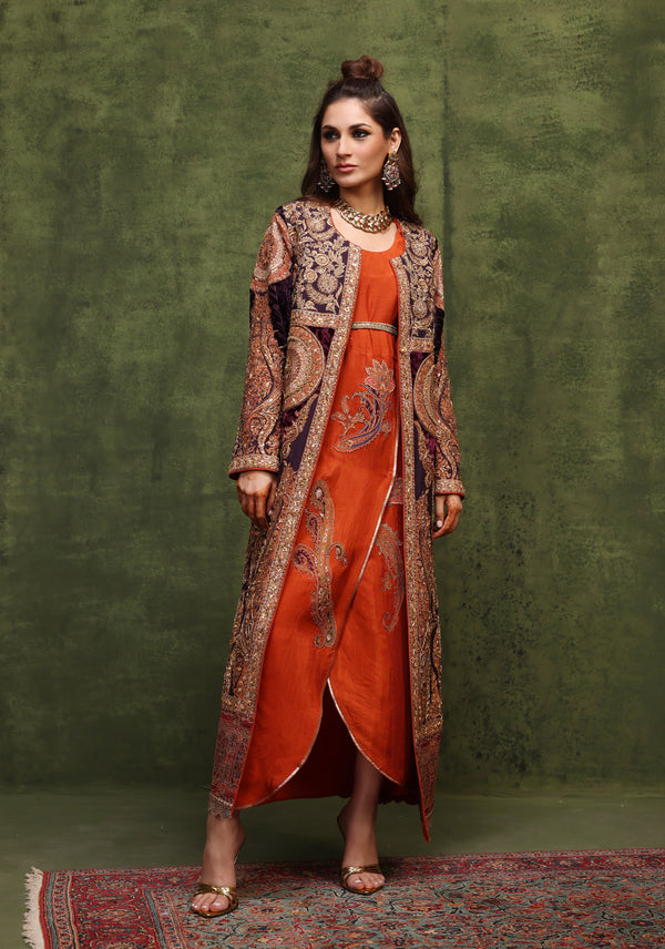Mughal Inspired Front Open Jacket