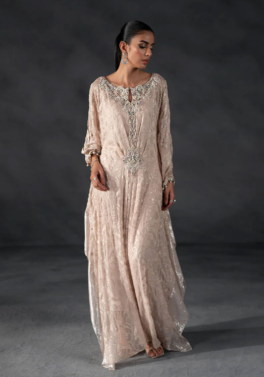 Embroidered Elegance Kaftan Set