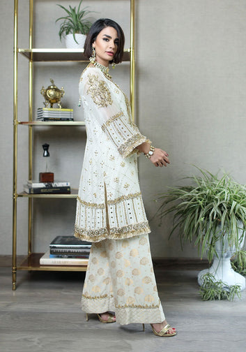 Organza Mukesh Shirt