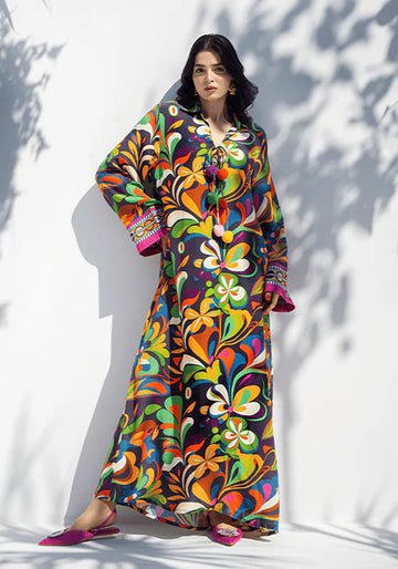 Lazuli Printed Kaftan