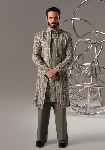 'Qasim' Open Sherwani