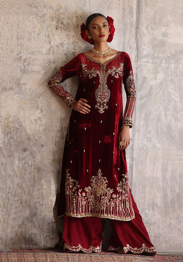 Velvet Kameez
