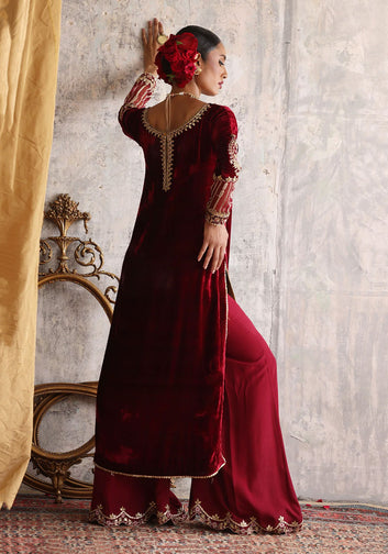 Velvet Kameez