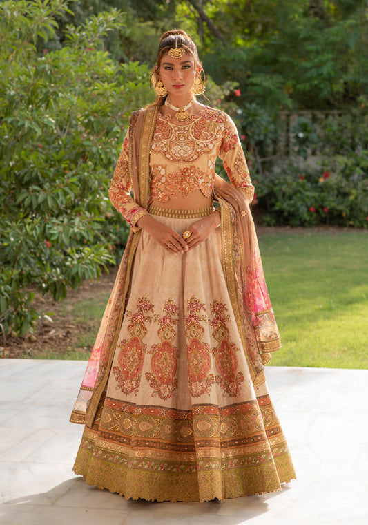 A Floral Azalea Lehnga Choli Set