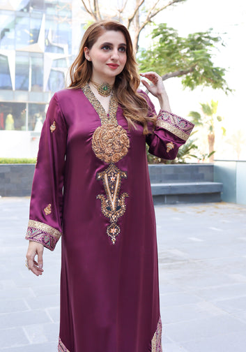 Traditional Straight Silk Shirt Ensemble