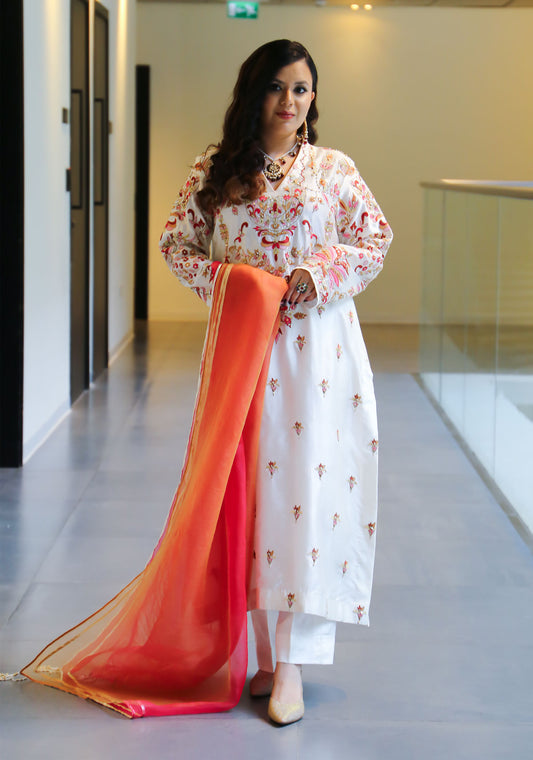 White Multi Formal
