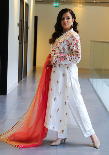 White Multi Formal