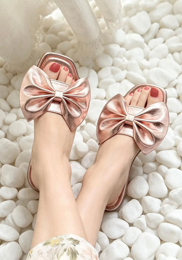 Rosette Bow Slides