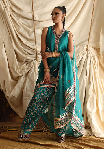 Elegance Short Sleeveless Kurta