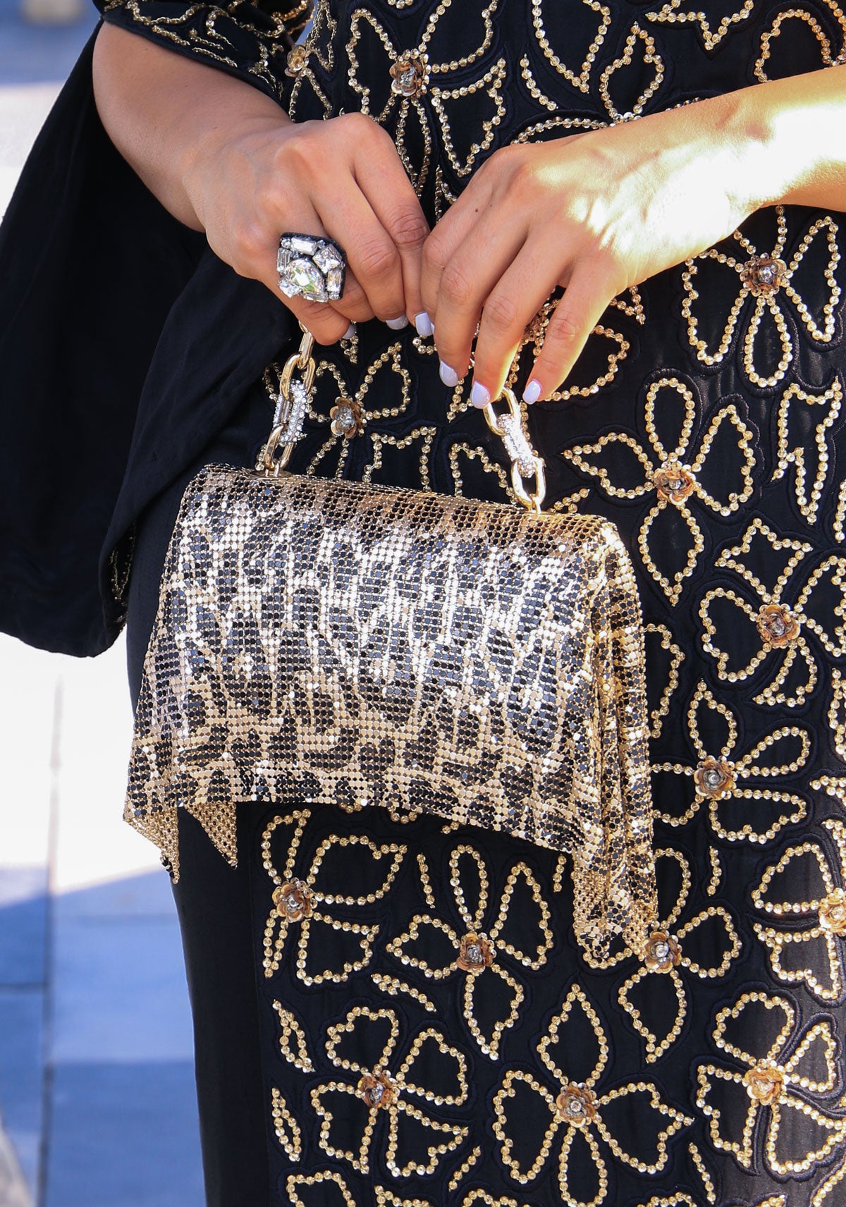 Leopard Print Clutch