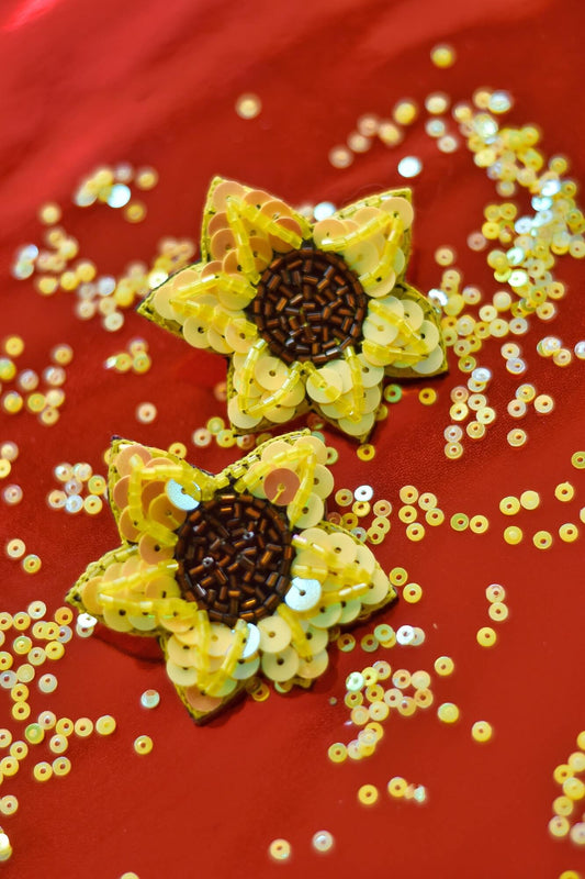 Sunflower Earrings II